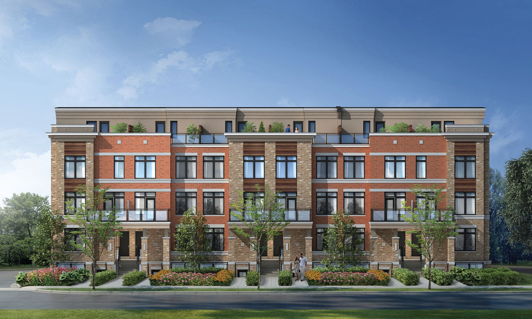 Exterior photo of High Point Urban Towns