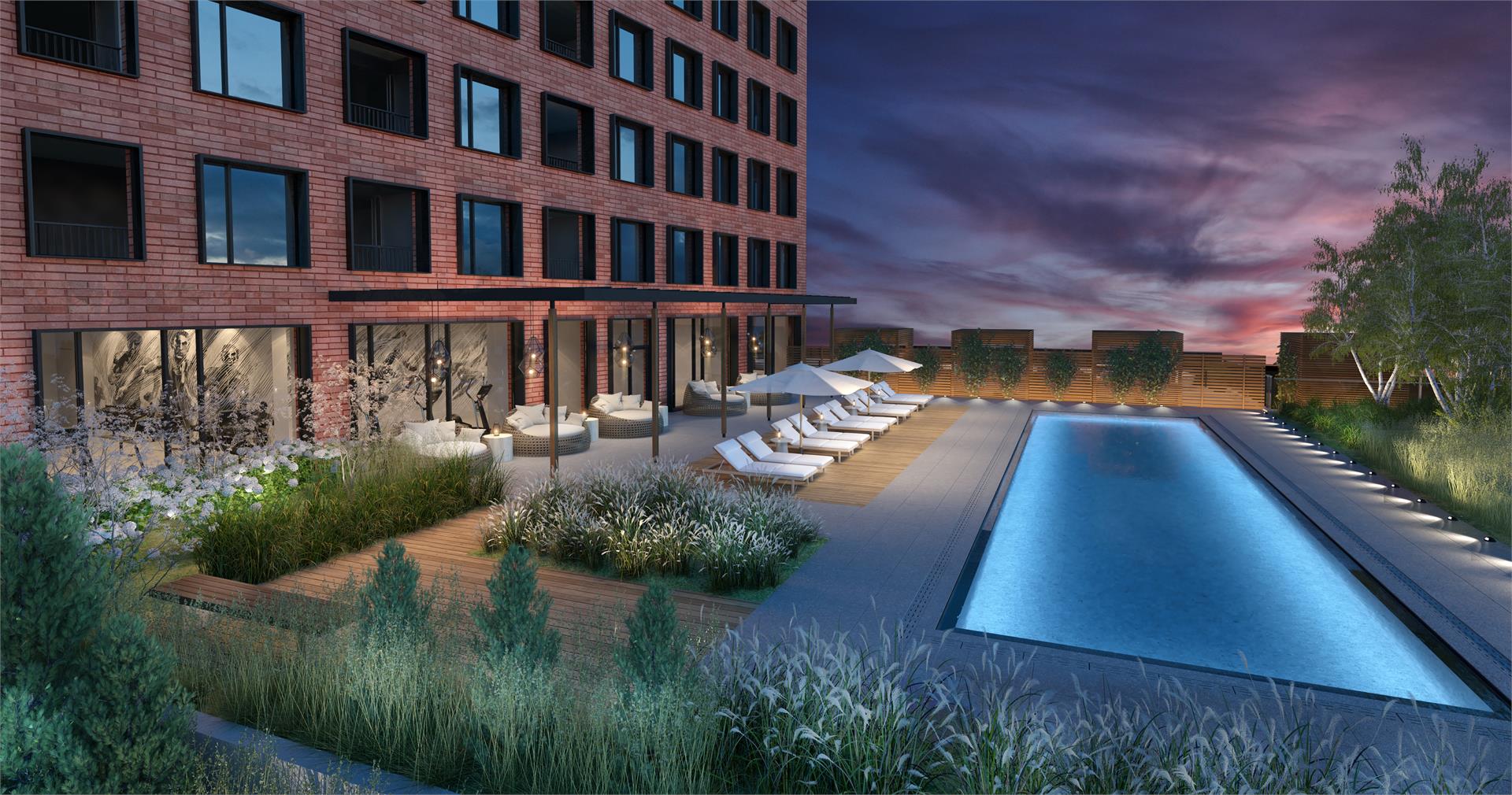 Exterior photo of CG Tower Condos