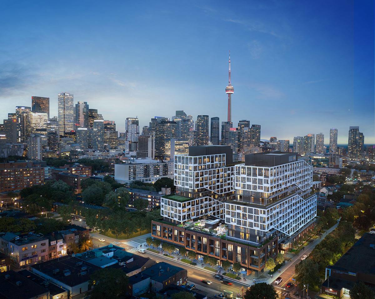 Exterior photo of MRKT Alexandra Park