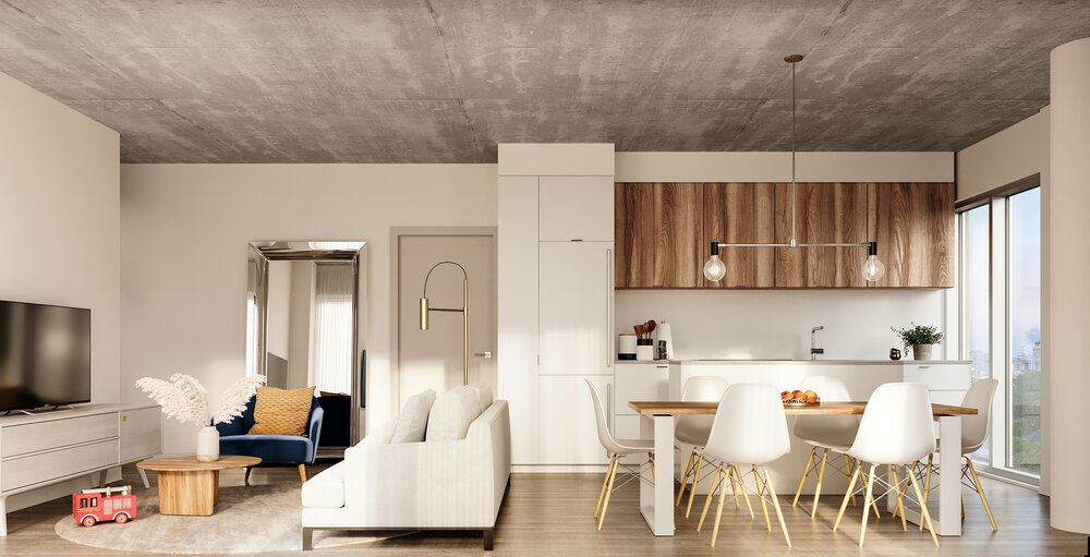 Interior photo of Reina Condos