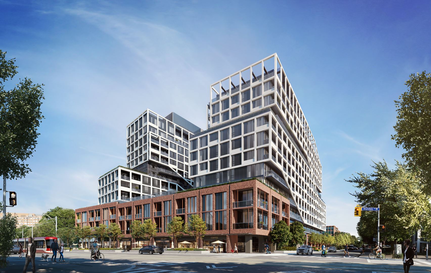 Exterior photo of MRKT Alexandra Park