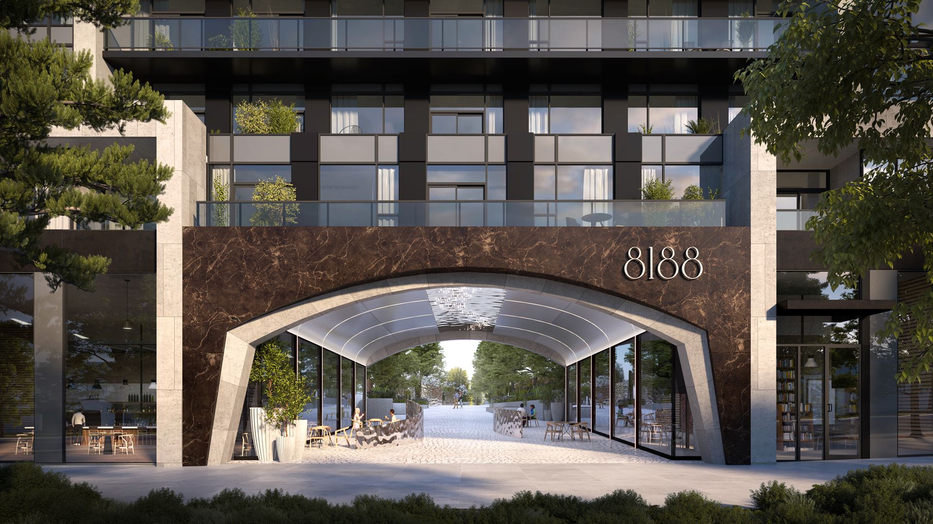 Exterior photo of 8188 Yonge Condos