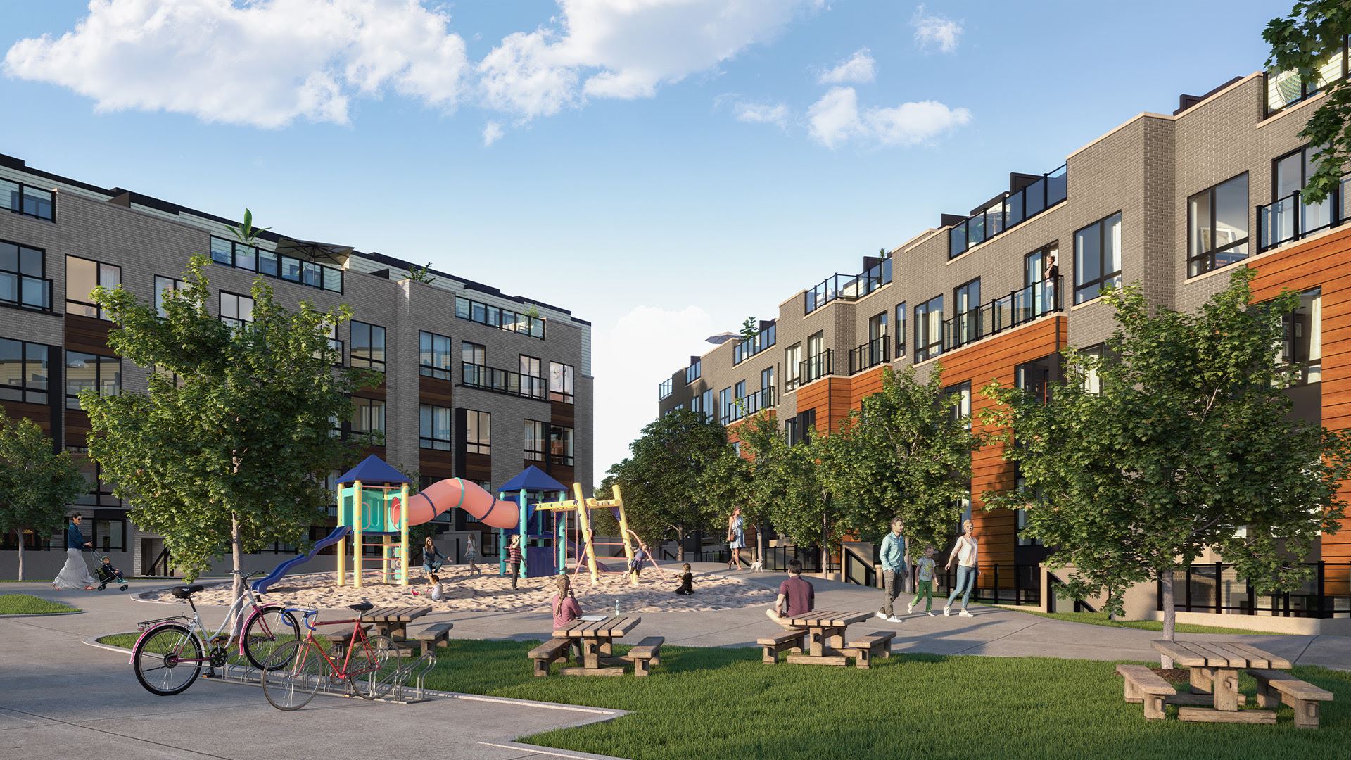 Exterior photo of Presto Towns