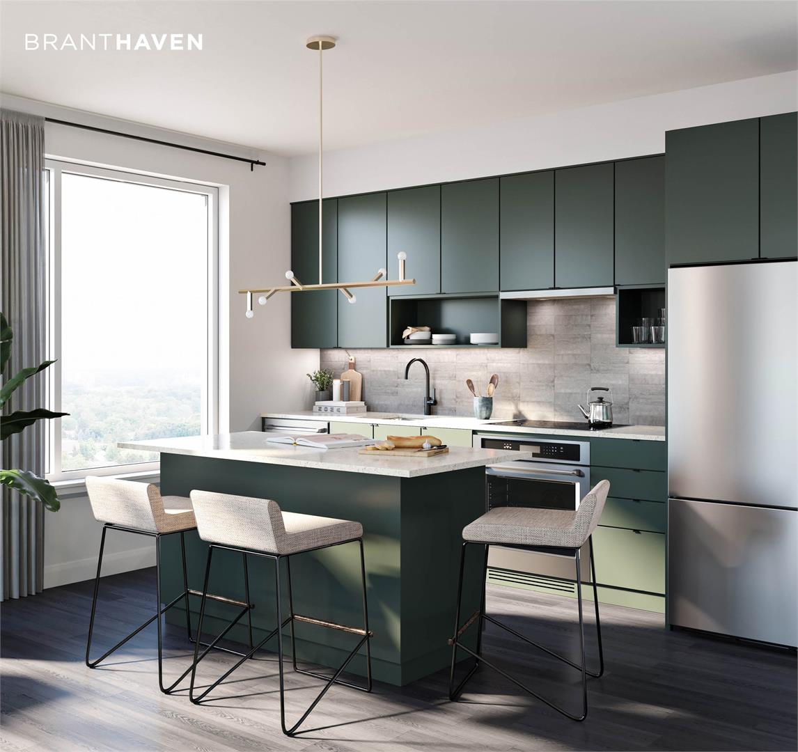 Oakvillage的上西区公寓的内部照片