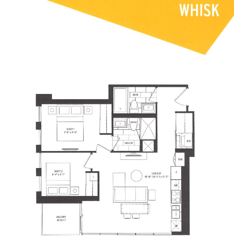 Floor plan of Whisk