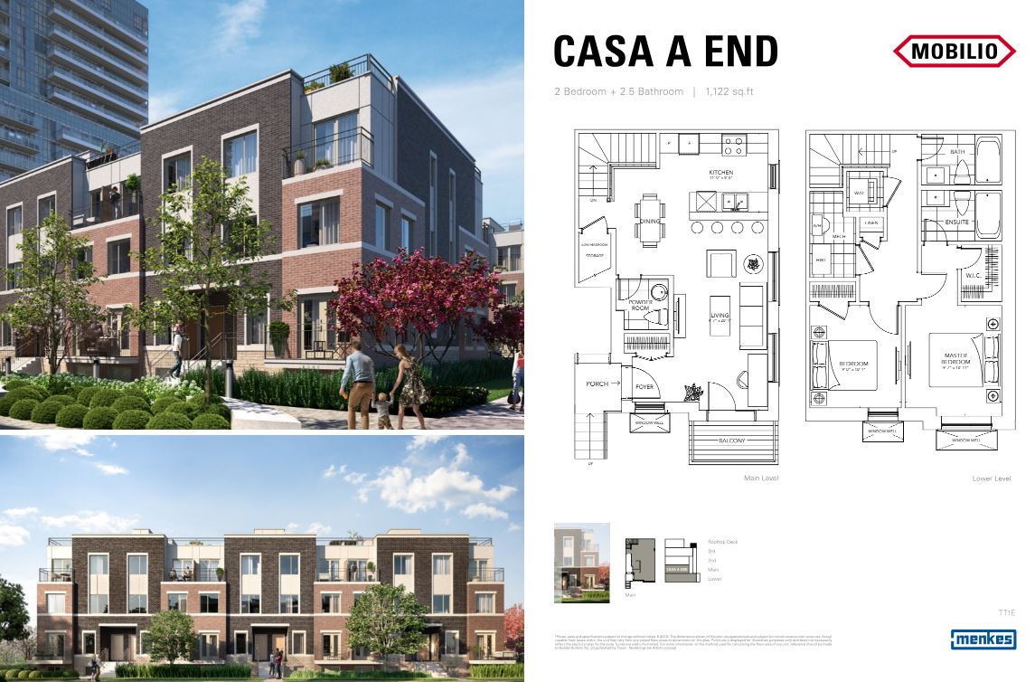 Floor plan of Casa A End