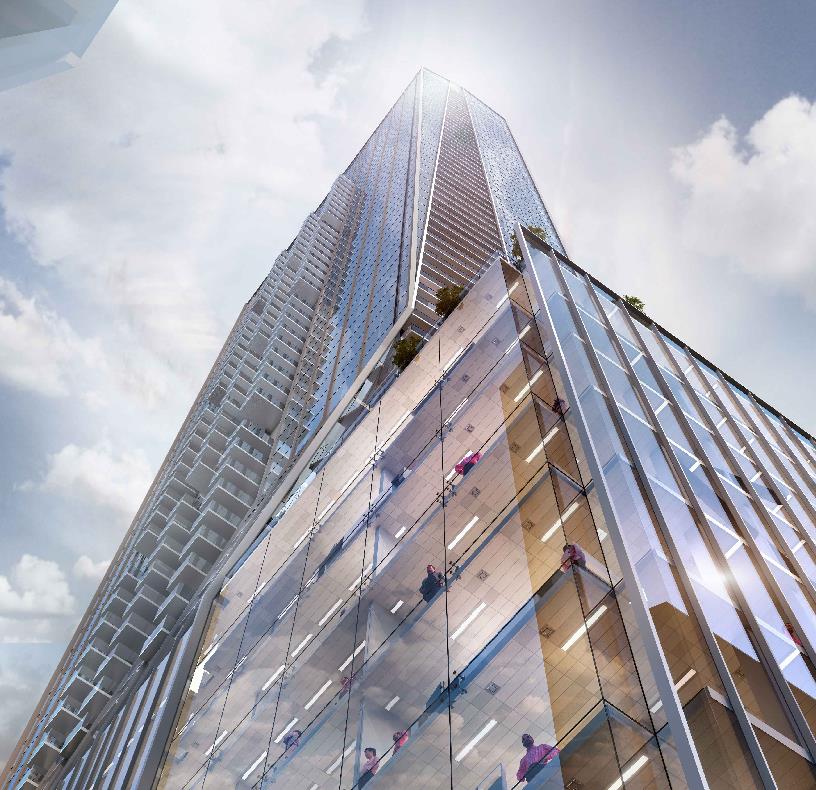 Exterior photo of 1075 Bay Street Condos