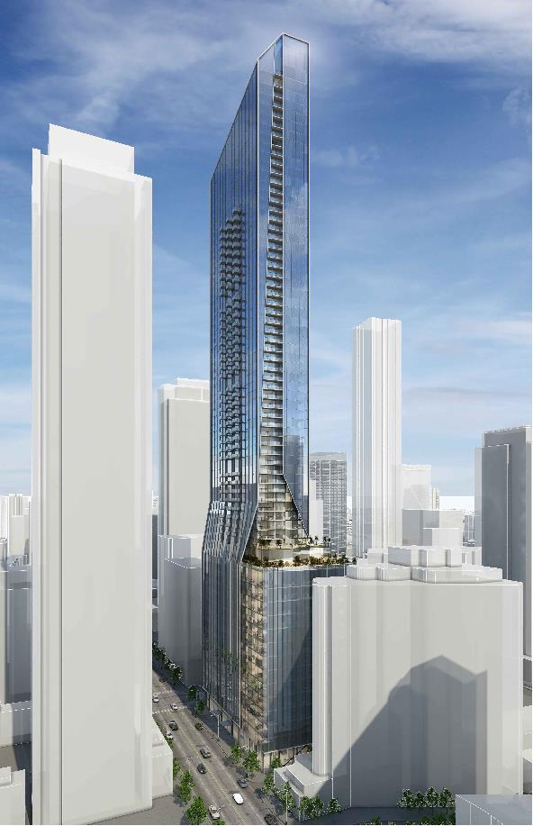 Exterior photo of 1075 Bay Street Condos