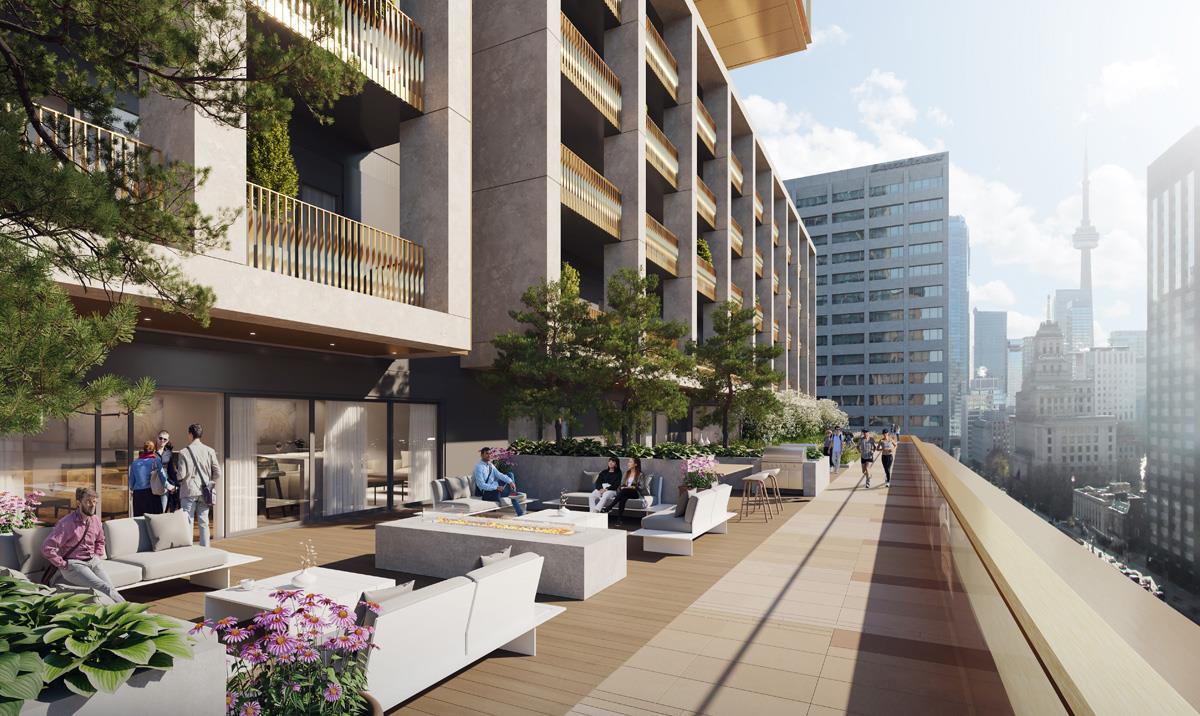 Exterior photo of The United Bldg. Condos